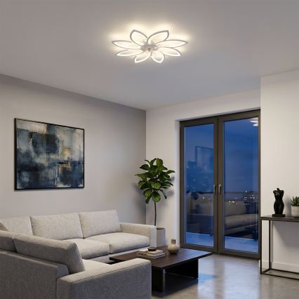 Brilagi - LED prigušivi stropni ventilator LED/43W/230V 3000-6500K promjer 90 cm bijela + daljinski upravljač