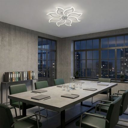 Brilagi - LED stropni ventilator s mogućnošću prigušivanja, LED 44 W, 230 V, 3000-6500 K, promjer 90 cm, bijela + daljinski upravljač