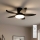 Brilagi - LED stropni ventilator s prigušivanjem LED/32W/230V 3000-6500K Ø95 cm crni + daljinski upravljač