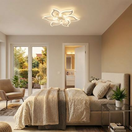 Brilagi - LED prigušivi stropni ventilator LED/34W/230V 3000-6500K Ø 83 cm bijela + daljinski upravljač