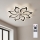 Brilagi - LED stropni ventilator s prigušivanjem LED/44W/230V 3000-6500K promjer 90 cm crni + daljinski upravljač