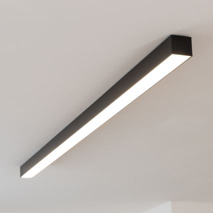 Brilagi - LED stropno nadgradno svjetlo FULLDAY LED/30/40/50W/230V 2700/4000/6000K 150 cm crna