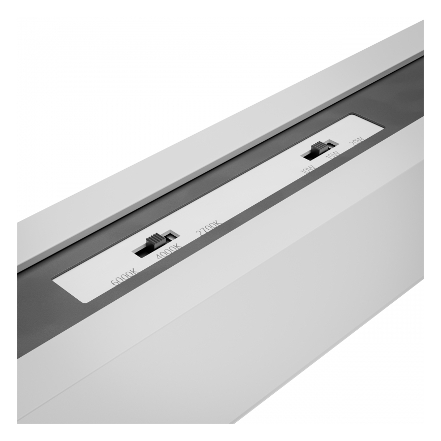 Brilagi - LED nadgradna stropna svjetiljka FULLDAY LED/10/15/20W/230V 2700/4000/6000K 60 cm UGR19 bijela