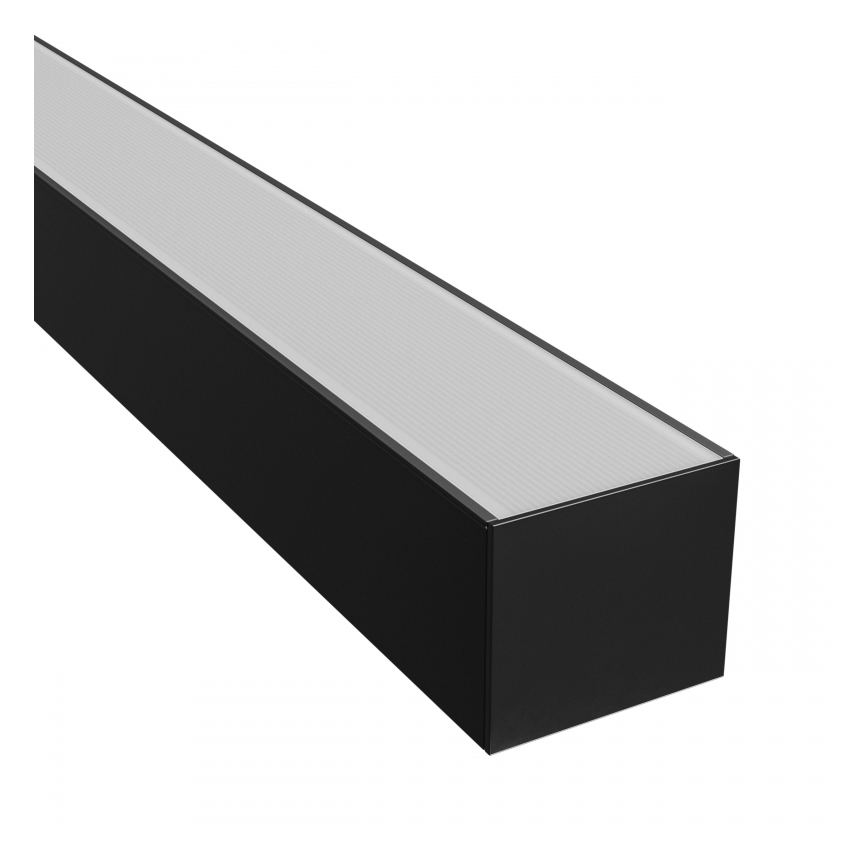 Brilagi - LED stropno nadometno svjetlo FULLDAY LED/20/30/40W/230V 2700/4000/6000K 120 cm UGR19 crna