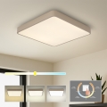 Brilagi - LED stropno svjetilo POOL SQUARE/48W/230V 3000/4000/6000K 50x50 cm bež