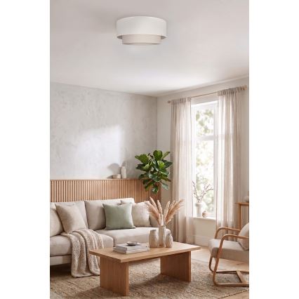 Brilagi - LED stropno svjetlo BOHO ECO 1xE27/10W/230V Ø 40 cm krem boje