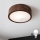 Brilagi - LED stropno svjetlo CARVALHO 1xE27/15W/230V hrast/orah, promjer 27 cm