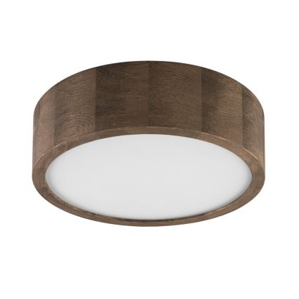 Brilagi - LED stropno svjetlo CARVALHO 1xE27/15W/230V hrast/orah, promjer 27 cm