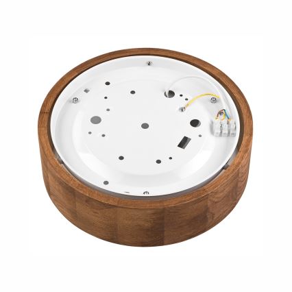 Brilagi - LED stropno svjetlo CARVALHO 1xE27/15W/230V hrast-trešnja Ø 27 cm