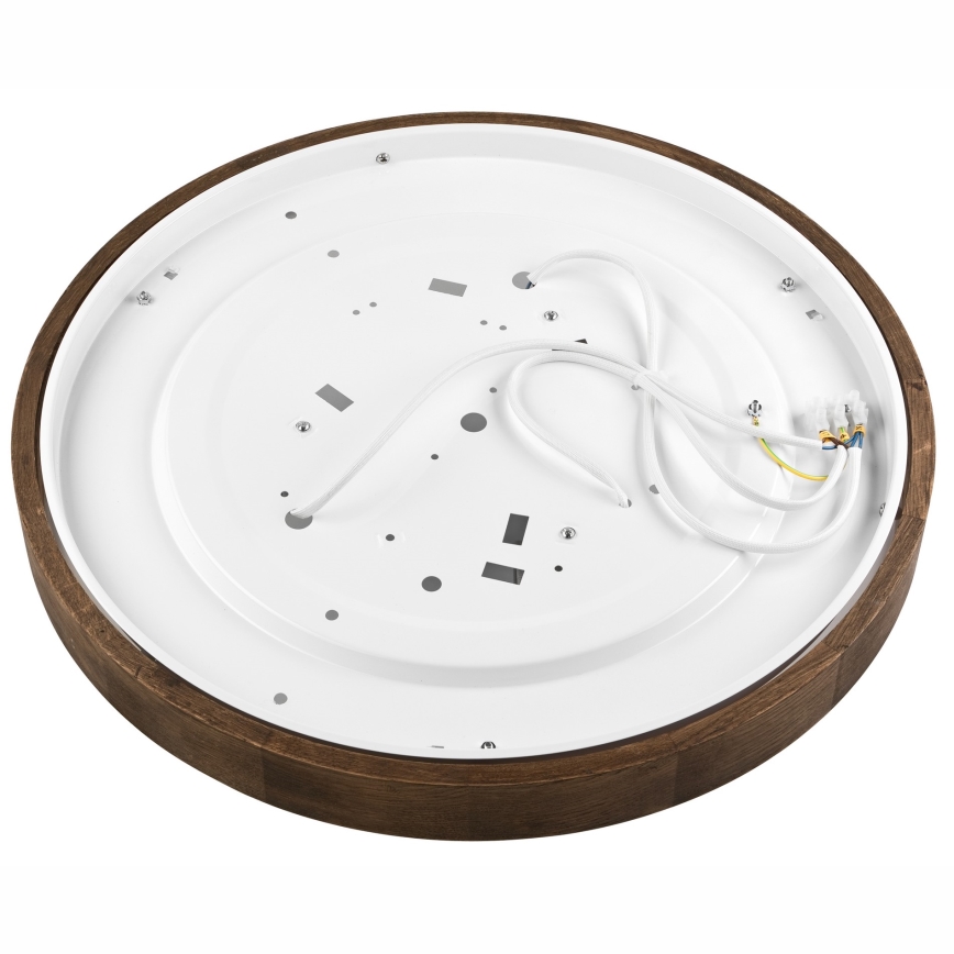 BRILAGI - LED stropno svjetlo CARVALHO SLIM 3xE27/15W/230V hrast/orah, promjer 47 cm
