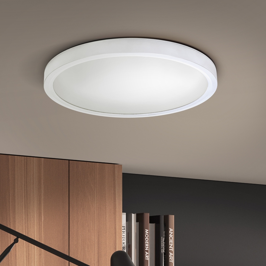 Brilagi - LED stropna svjetiljka ESTELA LED/18W/230V Ø 30 cm bijela
