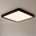Brilagi - LED stropno svjetlo ESTELA SQUARE LED/24W/230V 31x31 cm crno