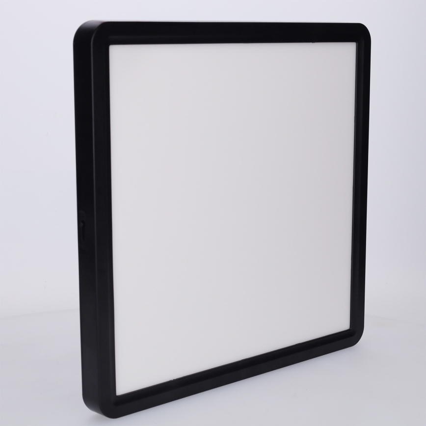 Brilagi - LED stropno svjetlo ESTELA SQUARE LED/24W/230V 31x31 cm crno