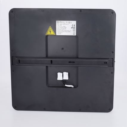 Brilagi - LED stropno svjetlo ESTELA SQUARE LED/24W/230V 31x31 cm crno
