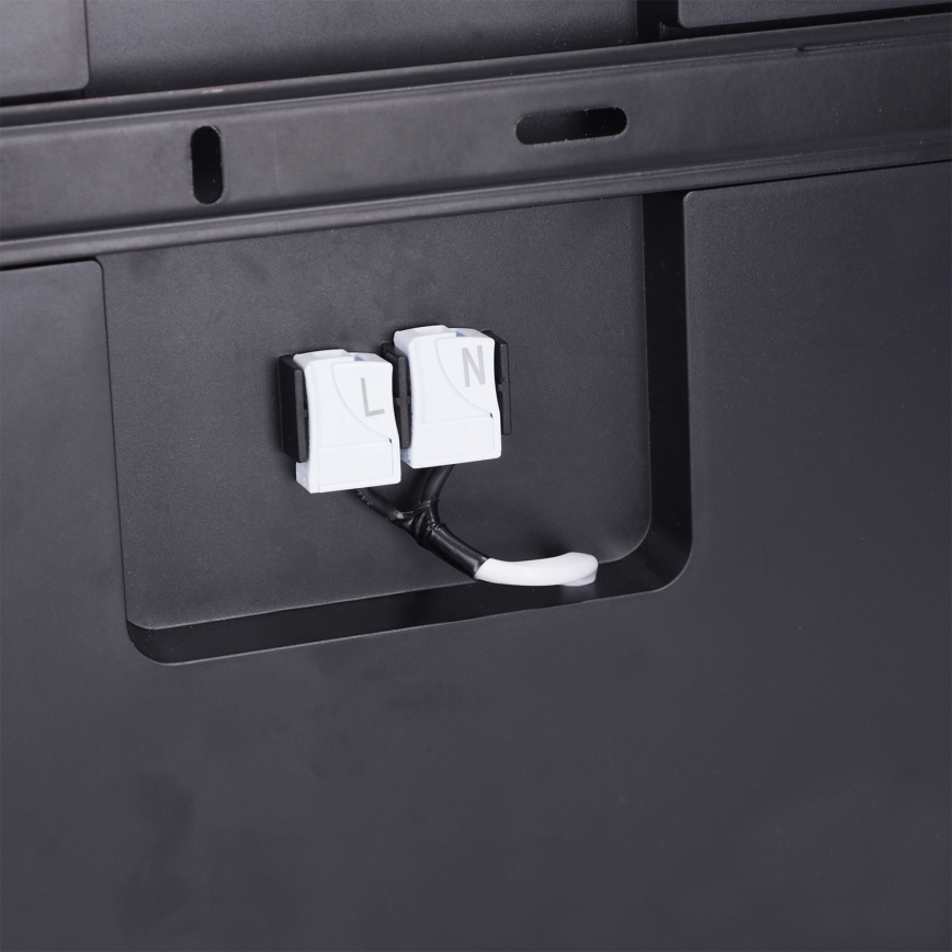 Brilagi - LED stropno svjetlo ESTELA SQUARE LED/24W/230V 31x31 cm crno