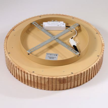 Brilagi - LED stropna svjetiljka FALCON WOOD MODERN LED/30W/230V 3000/4000/6000K Ø 45 cm drvo