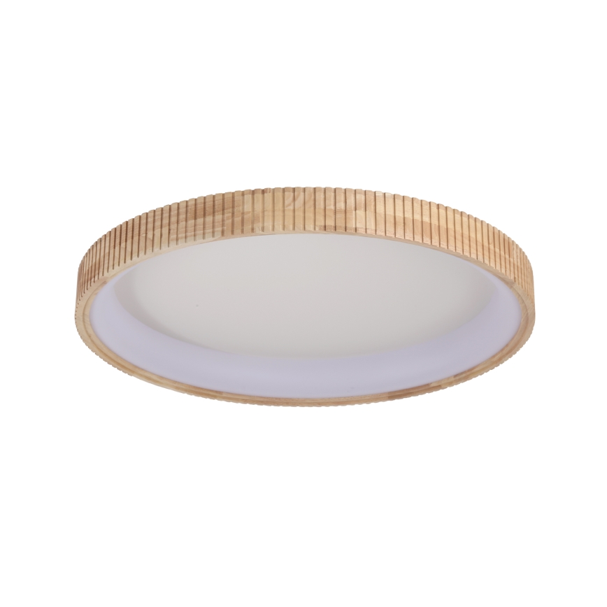 Brilagi - LED stropna svjetiljka FALCON WOOD MODERN LED/60W/230V 3000/4000/6000K promjer 80 cm drvo