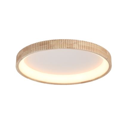 Brilagi - LED stropna svjetiljka FALCON WOOD MODERN LED/60W/230V 3000/4000/6000K promjer 80 cm drvo