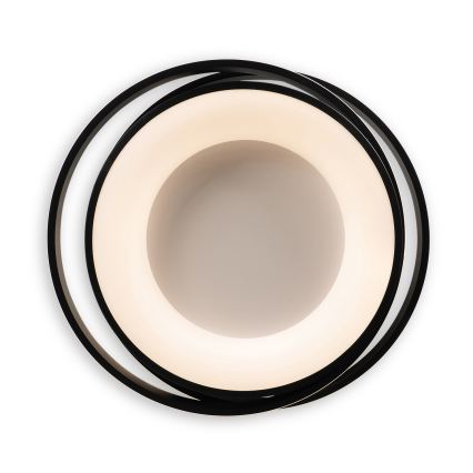BRILAGI - LED stropna svjetiljka FLARE s mogućnošću prigušivanja LED/84W/230V 3000-6000K 47x51 cm crna + daljinski upravljač