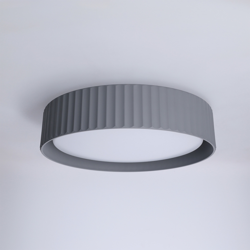 Brilagi - LED stropno svjetlo LUCIA LED/24W/230V Ø 31 cm siva