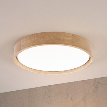 Brilagi - LED stropno svjetlo MANAROLA PLAIN LED/24W/230V 4000K promjer 41 cm hrast