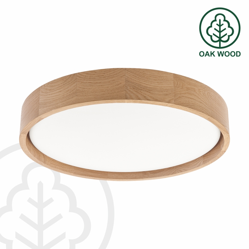 Brilagi - LED stropno svjetlo MANAROLA PLAIN LED/24W/230V 4000K promjer 41 cm hrast