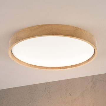 Brilagi - LED stropno svjetlo MANAROLA PLAIN LED/36W/230V 3000K promjer 48 cm hrast