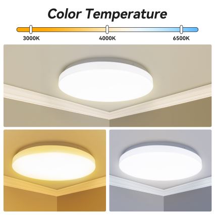 Brilagi - LED stropno svjetlo MILKY WAY LED/24W/230V 3000/4000/6500K Ø 38 cm