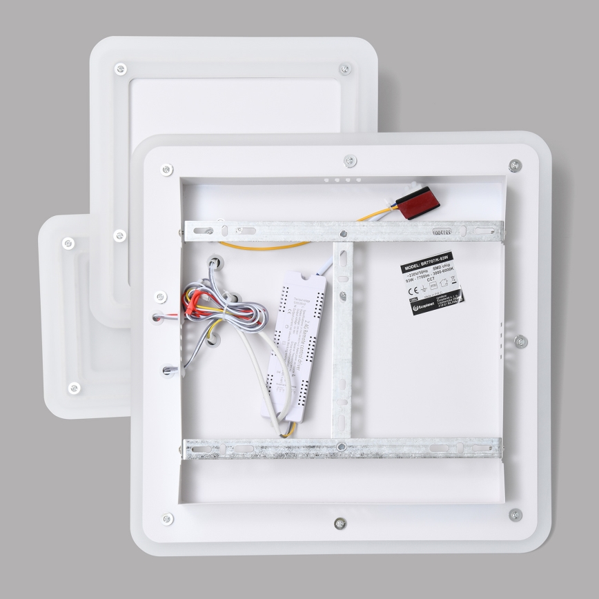 Brilagi - LED stropna svjetiljka s prigušivanjem MODERN LED/93W/230V 2700-6500K 48,5x48,5 cm + daljinski upravljač