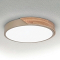 BRILAGI - LED stropno svjetlo PILANA LED/24W/230V hrast/bež Ø 30 cm