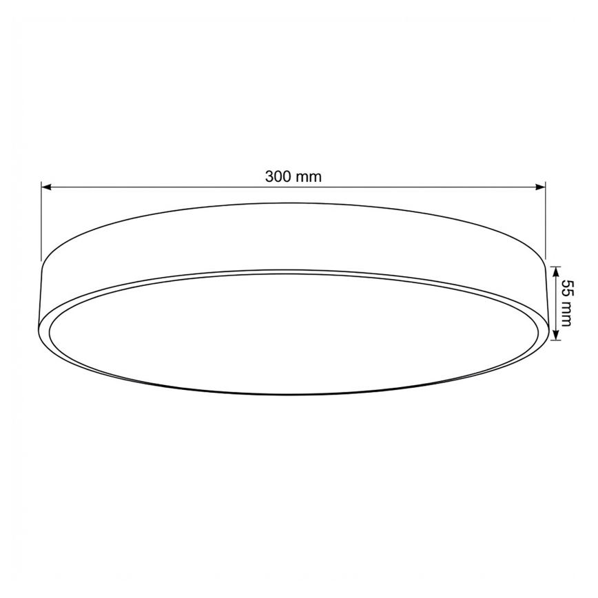 Brilagi - LED stropno svjetlo POOL LED/36W/230V 3000/4000/6000K pr. 30 cm bež