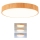 Brilagi - LED stropno svjetlo POOL LED/36W/230V 3000/4000/6000K Ø 30 cm drveni dekor