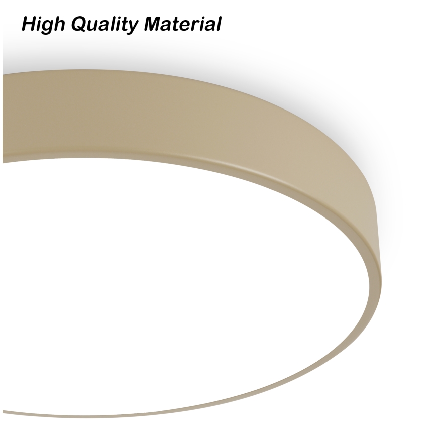 Brilagi - LED stropna svjetiljka POOL LED/48W/230V 3000/4500/6000K Ø 40 cm bež