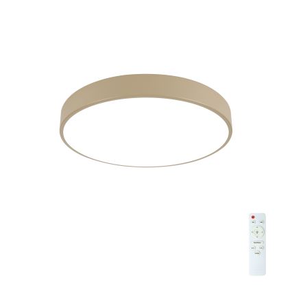 Brilagi - LED prigušivač stropno svjetlo POOL LED/48W/230V 3000-6000K promjer 40 cm bež + daljinski upravljač
