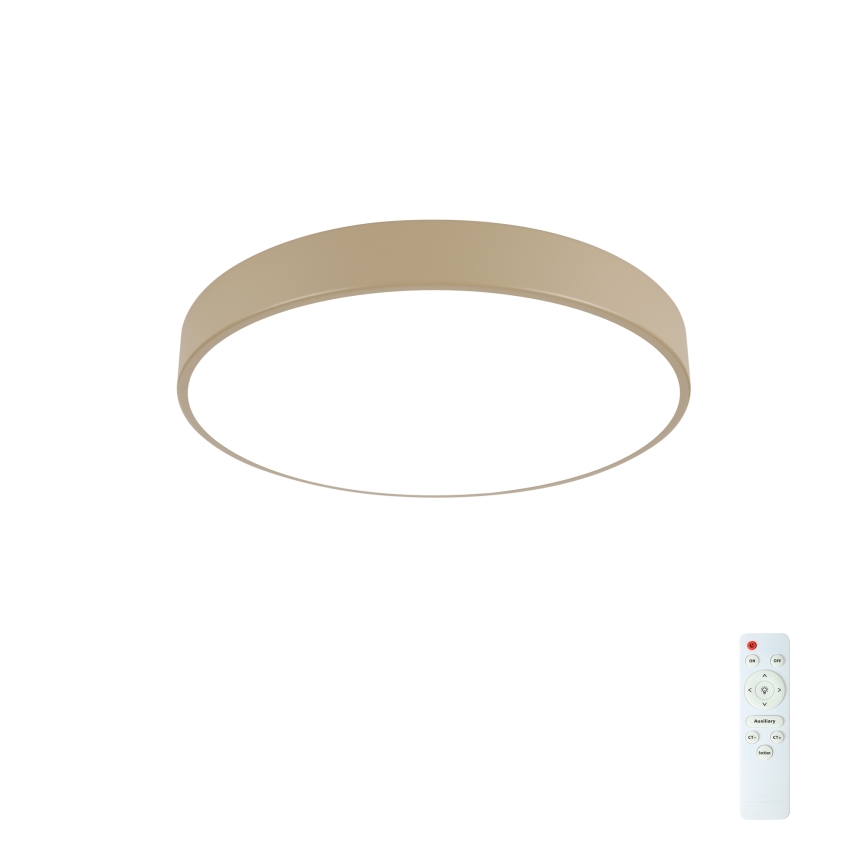 Brilagi - LED prigušivač stropno svjetlo POOL LED/48W/230V 3000-6000K promjer 40 cm bež + daljinski upravljač