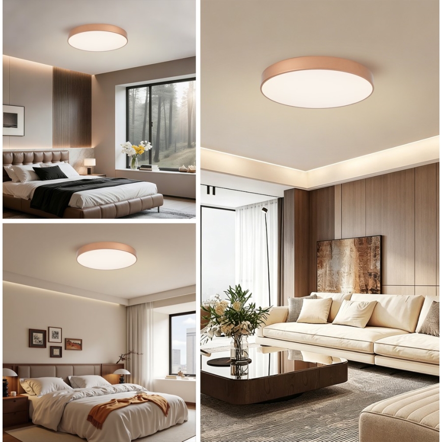 Brilagi - LED stropna svjetiljka POOL LED/60W/230V 3000/4000/6000K Ø 60 cm brončana