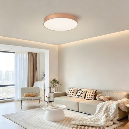 Brilagi - LED stropna svjetiljka s prigušivanjem POOL LED/60W/230V 3000-6000K Ø 50 cm brončana + daljinski upravljač