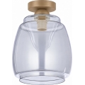 BRILAGI - LED Stropno svjetlo RETRO GLASS 1xE27/60W/230V pr. 26 cm bežna/dimna siva