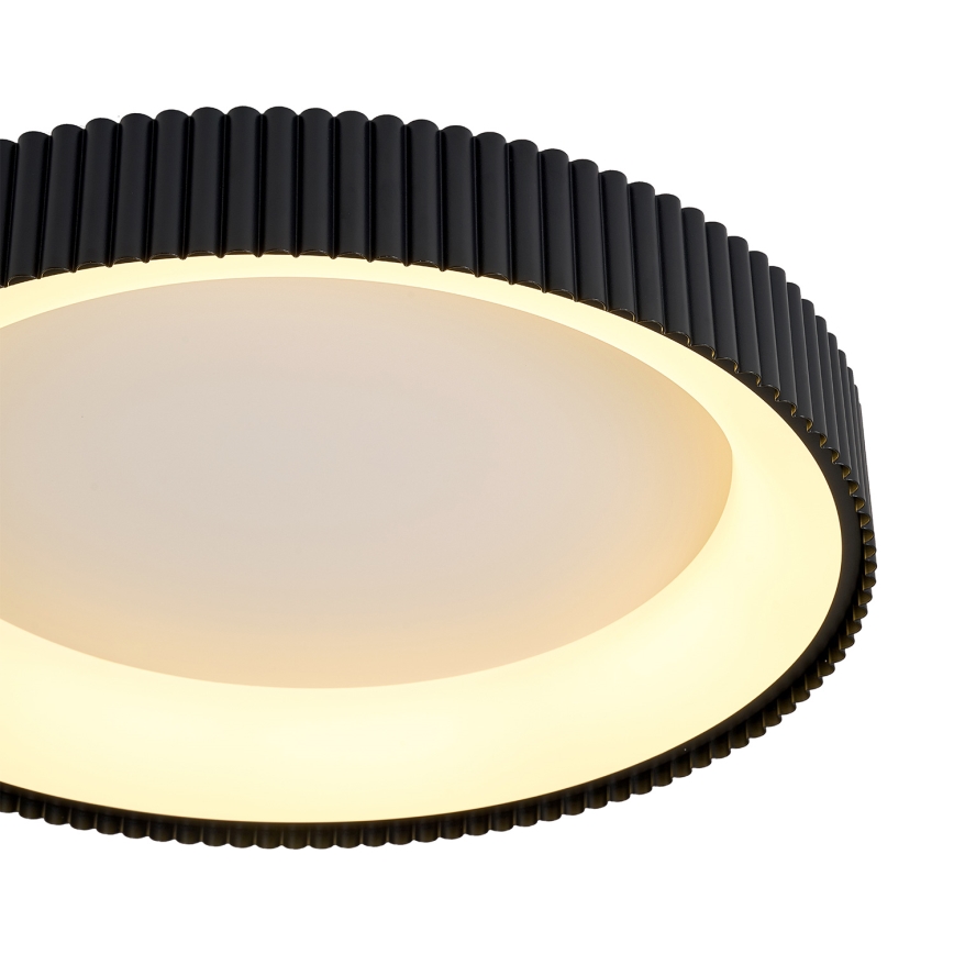 Brilagi - LED stropna svjetiljka s prigušivanjem FALCON MODERN LED/54W/230V 3000-6500K pr. 60 cm crna + daljinski upravljač
