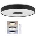 Brilagi - LED stropno svjetlo s mogućnošću prigušivanja JAMIS LED/48W/230V 3000-6500K pr. 39 cm crna + + daljinski upravljač