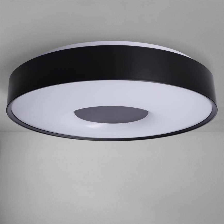 Brilagi - LED prigušivo stropno svjetlo JAMIS LED/48W/230V 3000-6500K Ø 39 cm crno + daljinski upravljač