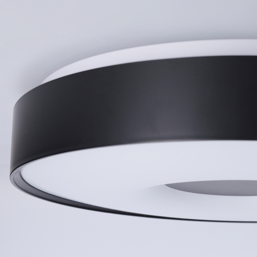 Brilagi - LED prigušivo stropno svjetlo JAMIS LED/48W/230V 3000-6500K Ø 39 cm crno + daljinski upravljač