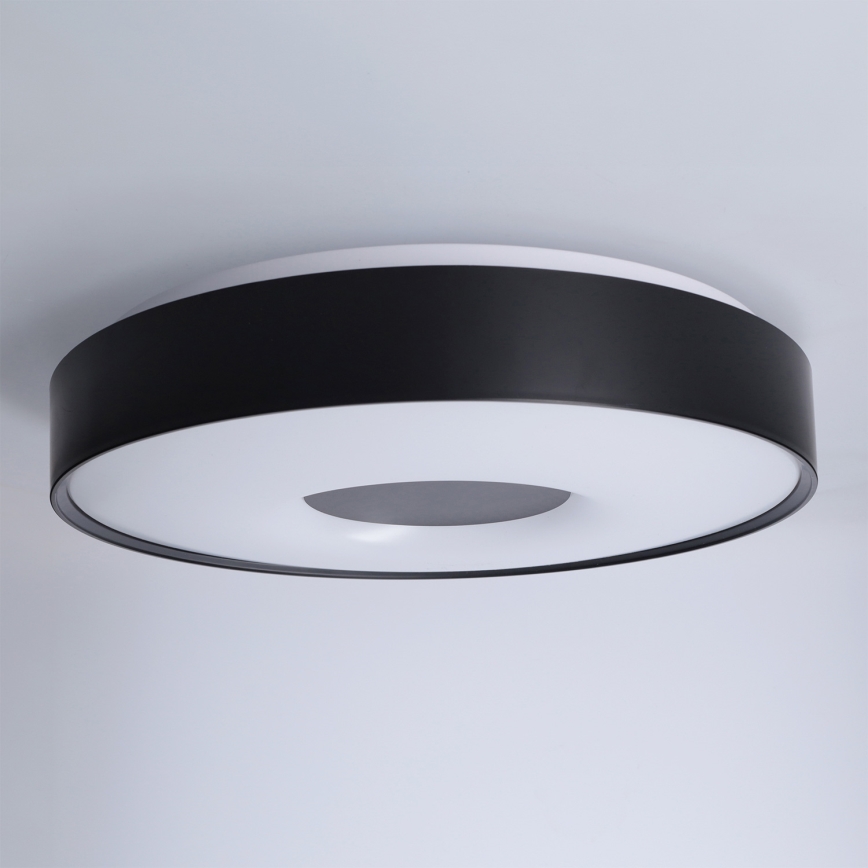 Brilagi - LED prigušivo stropno svjetlo JAMIS LED/48W/230V 3000-6500K Ø 39 cm crno + daljinski upravljač