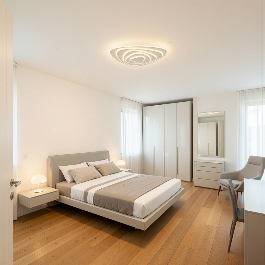 BRILAGI - LED Prigušiva stropna svjetiljka MODERN MAXI LED/140W/230V 3000-6000K 74x75 cm + daljinski upravljač