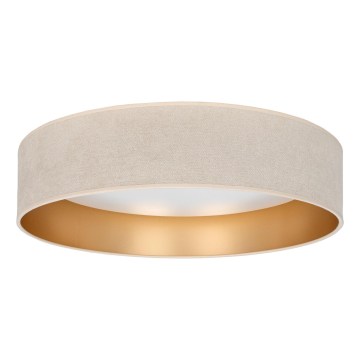 Brilagi - LED stropno svjetlo s mogućnošću prigušivanja VELVET SMARTIX LED/24W/230V 3000-6000K Ø 45 cm krem/zlatno Wi-Fi Tuya Beacon + daljinski upravljač