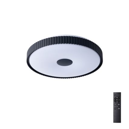 Brilagi - LED stropno svjetlo CORVO s prigušivanjem LED/72W/230V 3000-6000K crno, prom. 50 cm + daljinski upravljač