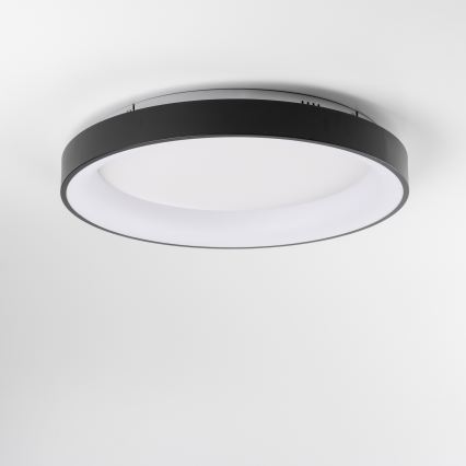 Brilagi - LED prigušivo stropno svjetlo FALCON II LED/99W/230V 3000-6500K promjer 60 cm crno + daljinski upravljač