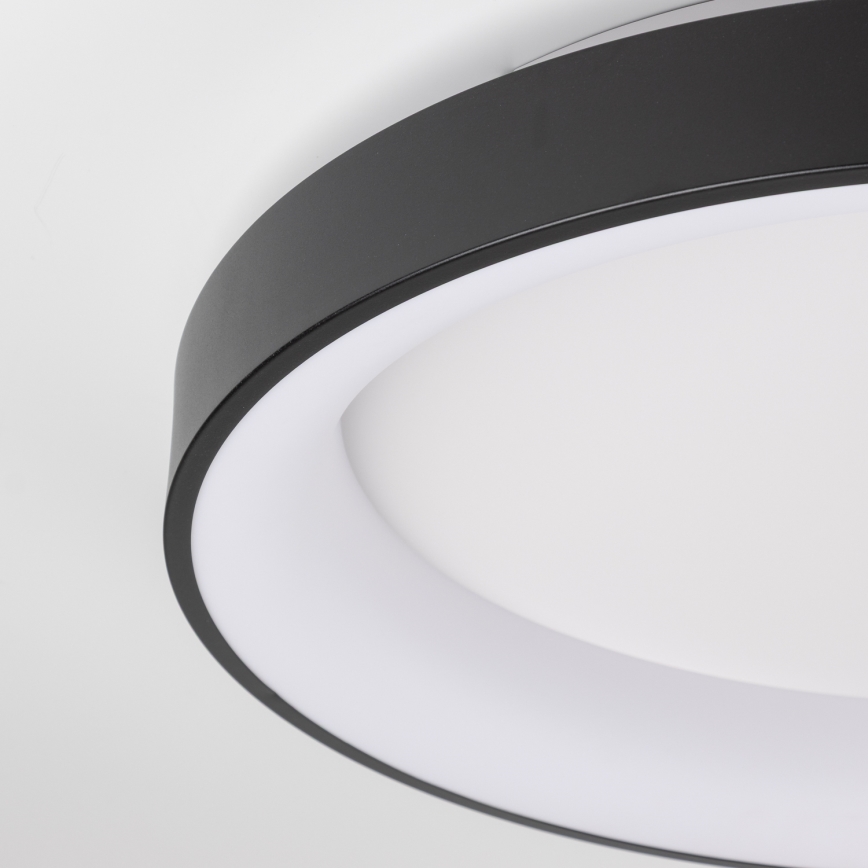 Brilagi - LED prigušivo stropno svjetlo FALCON II LED/99W/230V 3000-6500K promjer 60 cm crno + daljinski upravljač