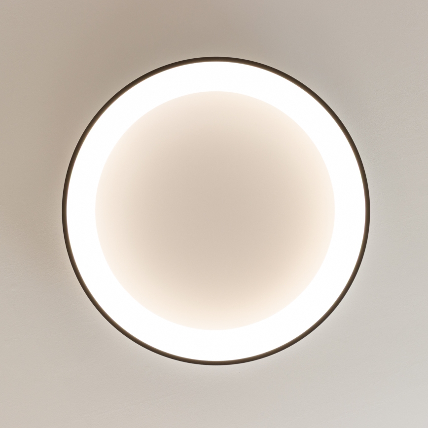 Brilagi - LED prigušivo stropno svjetlo FALCON II LED/99W/230V 3000-6500K promjer 60 cm crno + daljinski upravljač