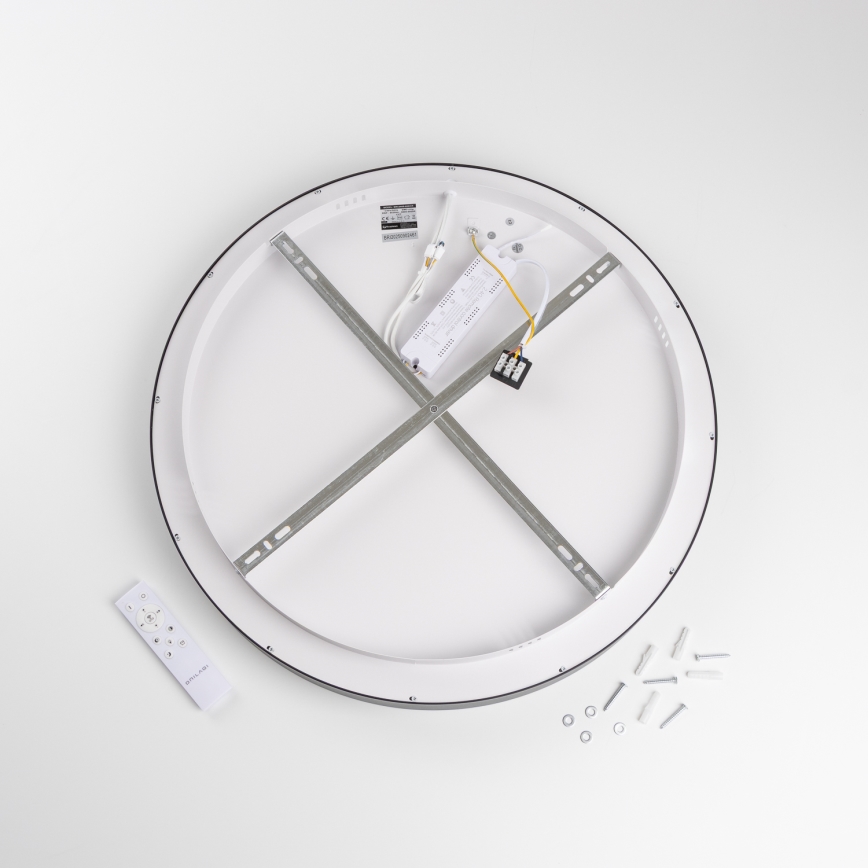 Brilagi - LED prigušivo stropno svjetlo FALCON II LED/99W/230V 3000-6500K promjer 60 cm crno + daljinski upravljač